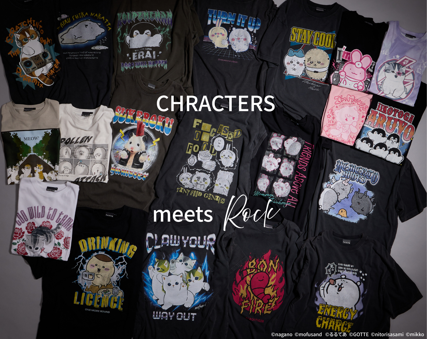 CHARACTERS meets Rock